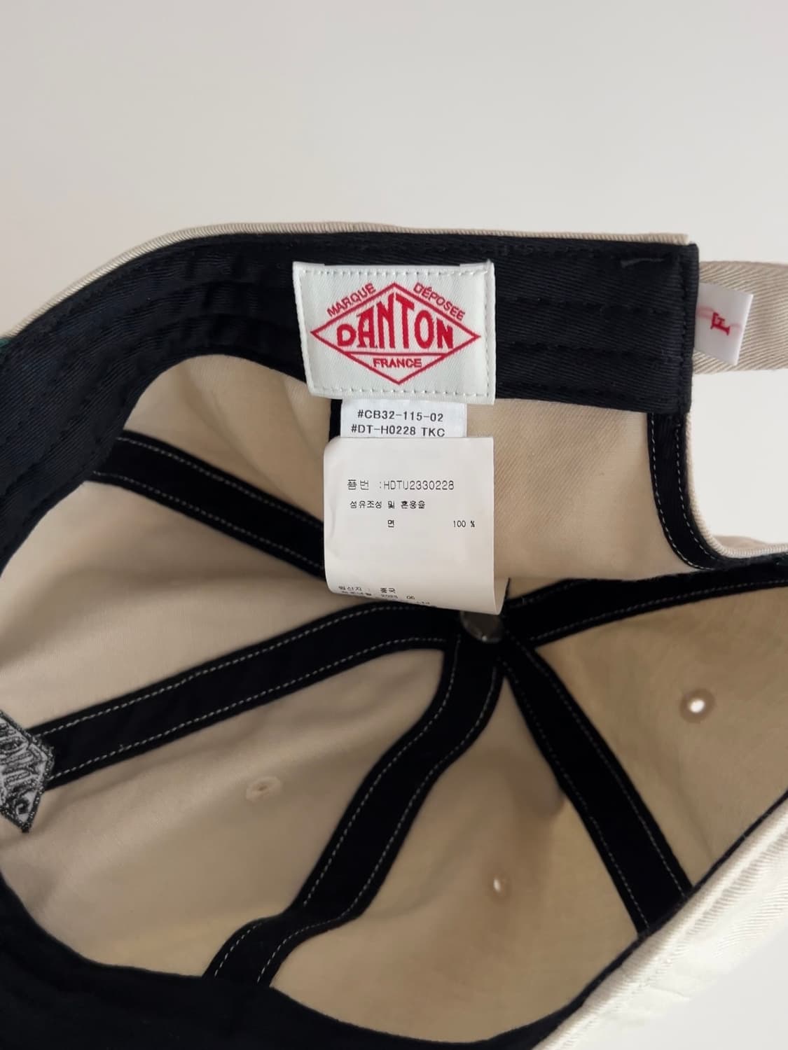 단톤 6패널 볼캡 상품이미지4