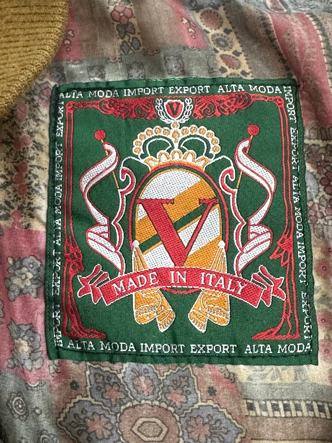 90s 이태리 스웨이드 봄버 자켓 XXL 상품이미지6