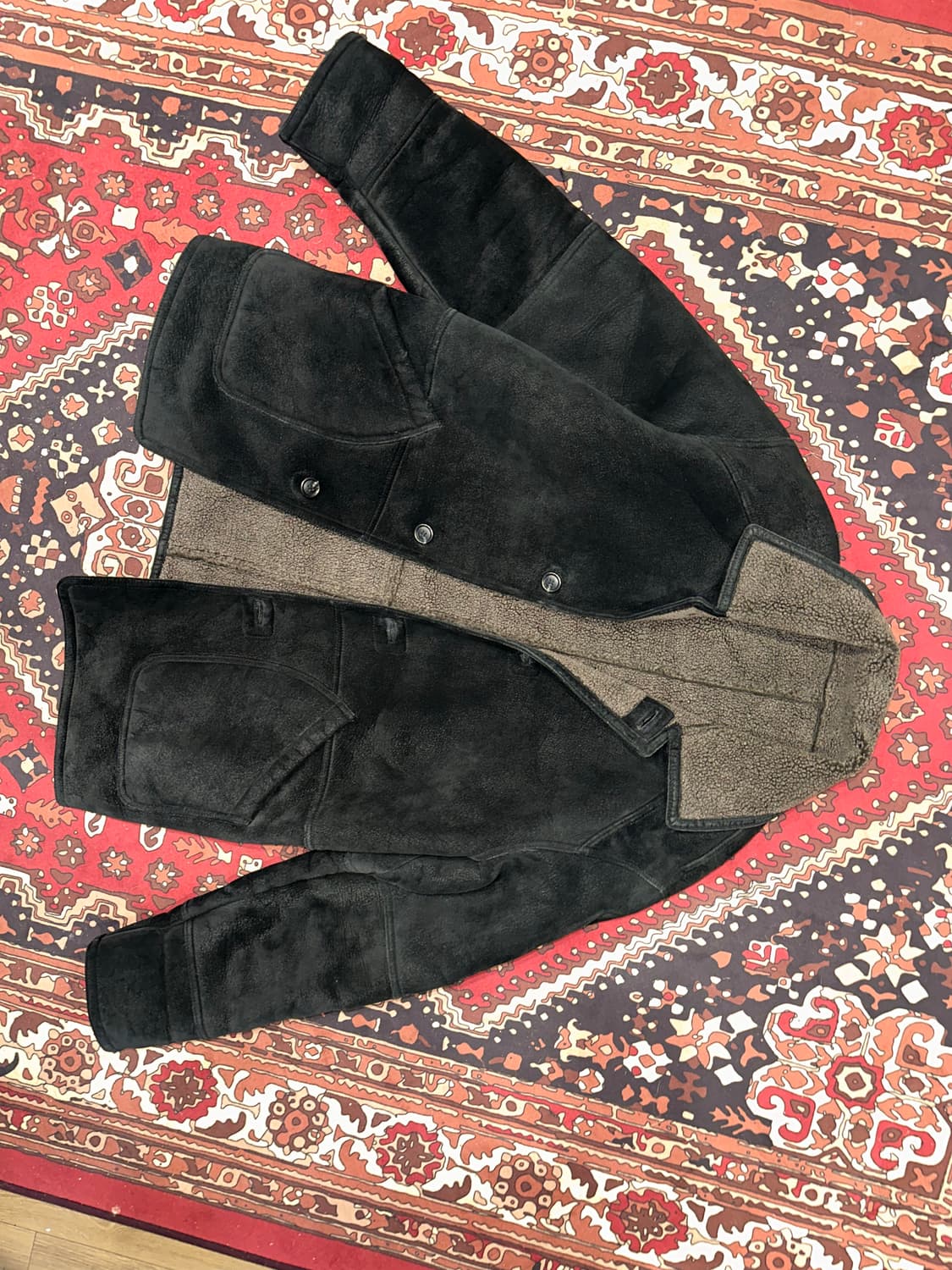 ( XL-2XL ) 세무자켓 가죽자켓 레더자켓 워크웨어 아메카지 상품이미지5