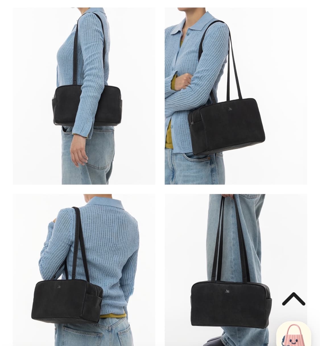 조셉앤스테이시 숄더백,  JAS 박스백 블랙 (새상품) 상품이미지4