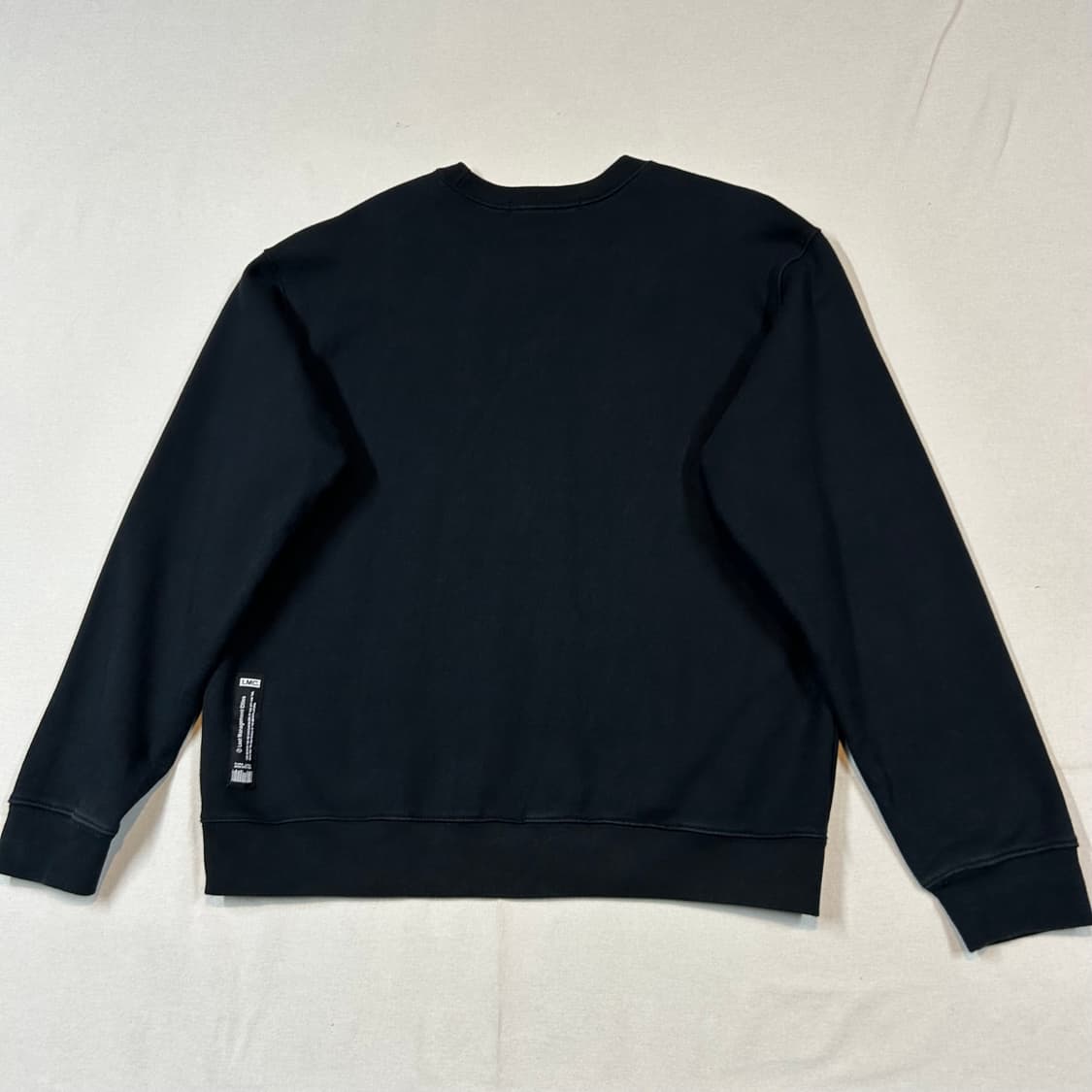 M) LMC 블랙 맨투맨 긴팔 티셔츠 상품이미지6