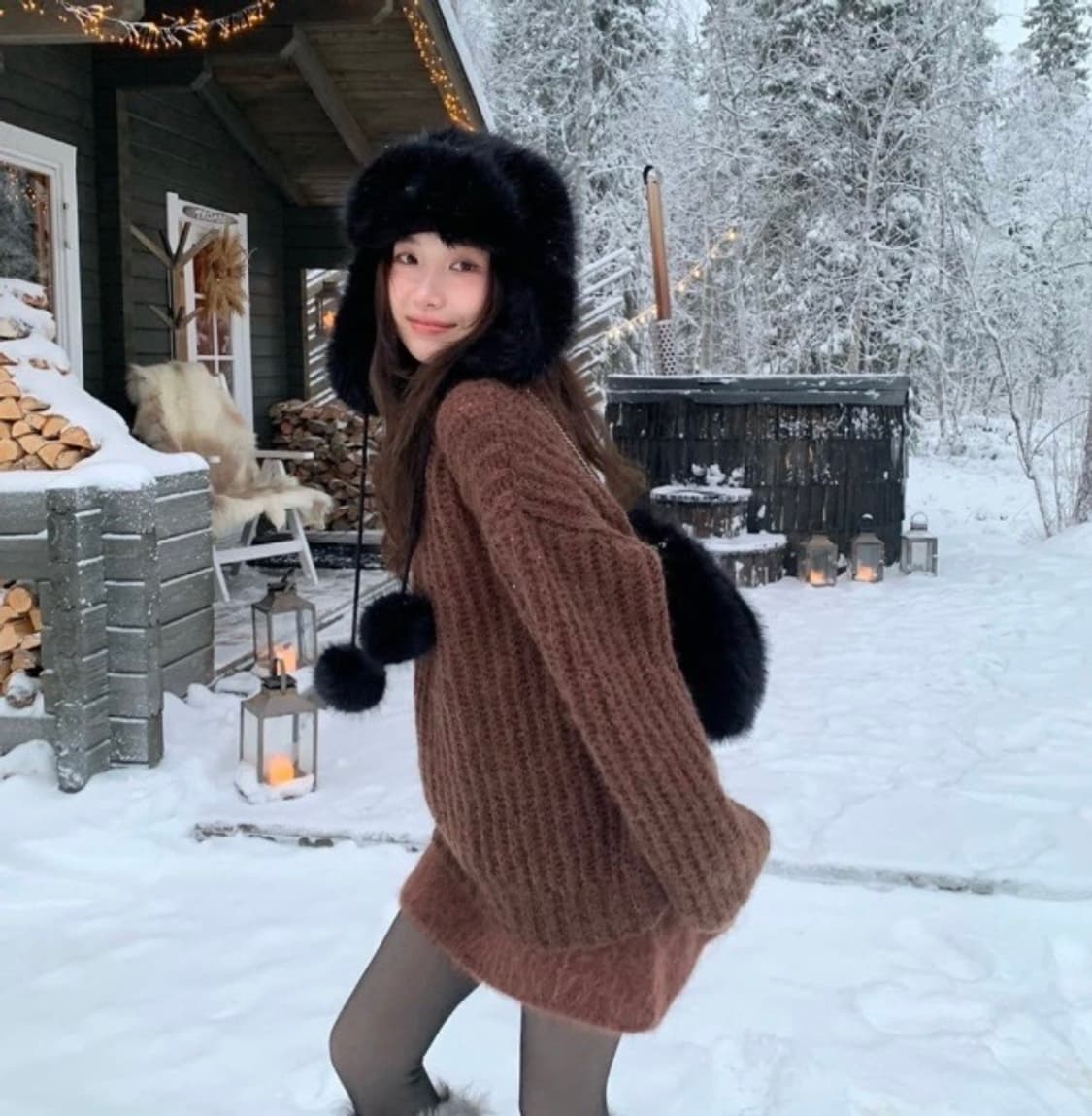 더바넷 니트 상품이미지1