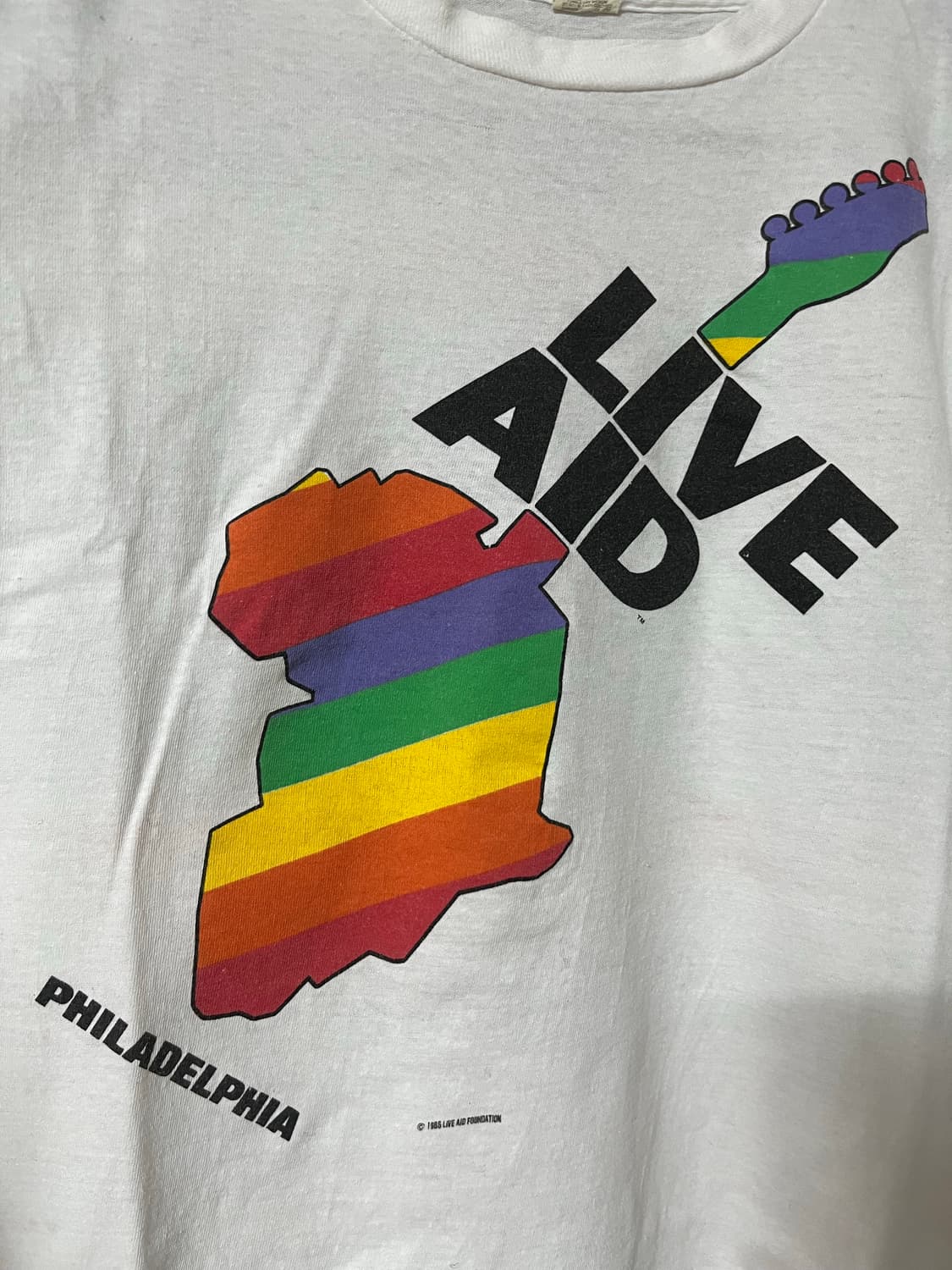 80s Live Aid t shirt 상품이미지7