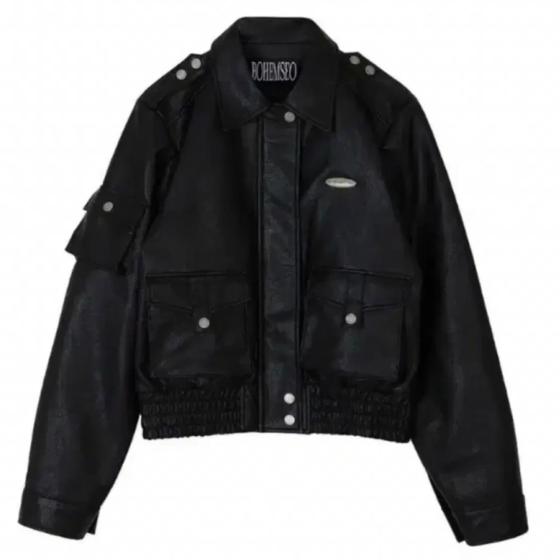 보헤미안서울 보헴서 레더 봄버 자켓 블랙 1 size 상품이미지1