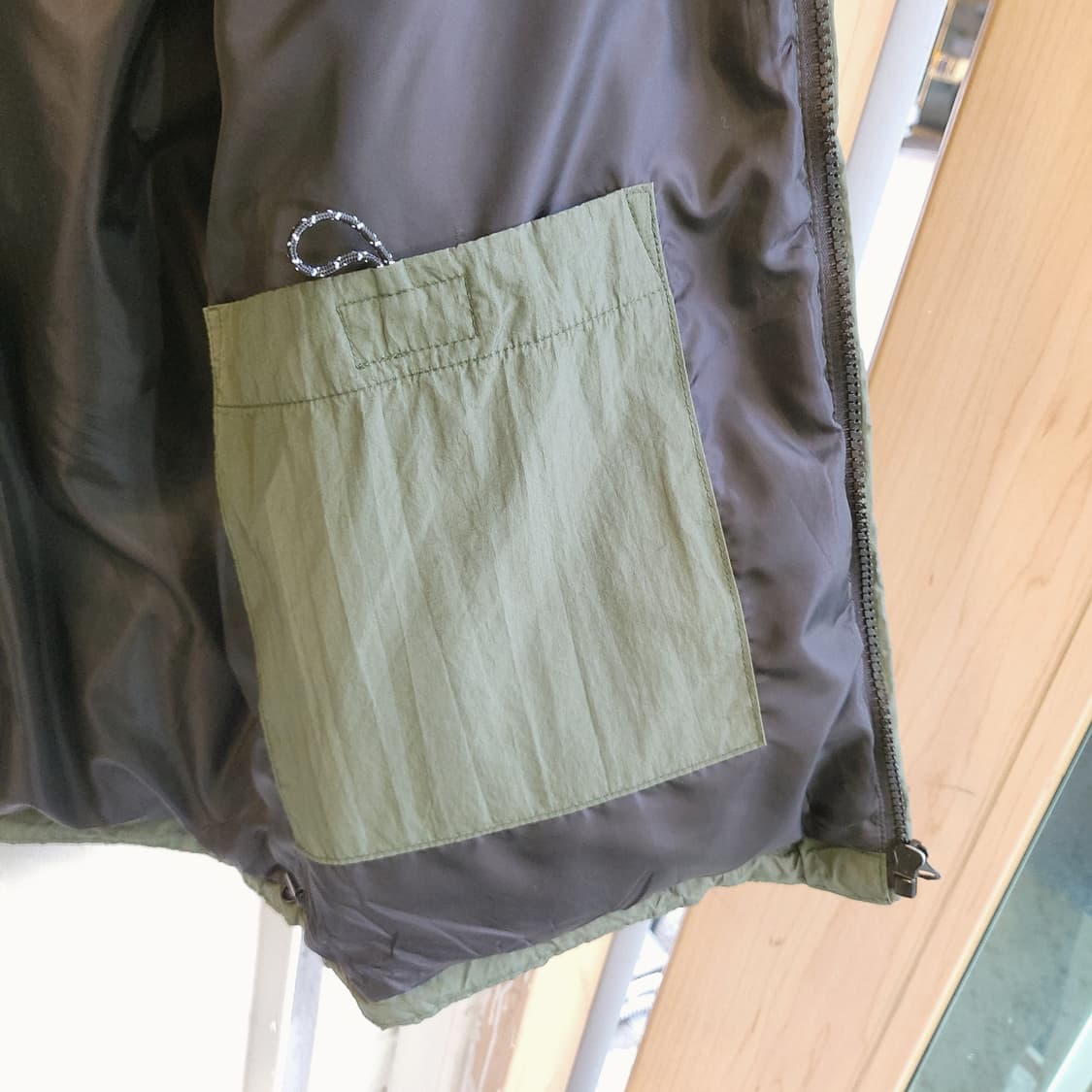 에디바우어 EBTEK 덕다운 패딩 남성 M 상품이미지7