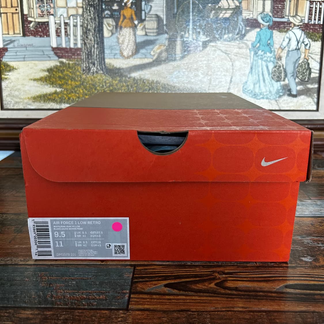 새상품 나이키 에어 포스 1 로우 레트로 핑크 상품이미지8