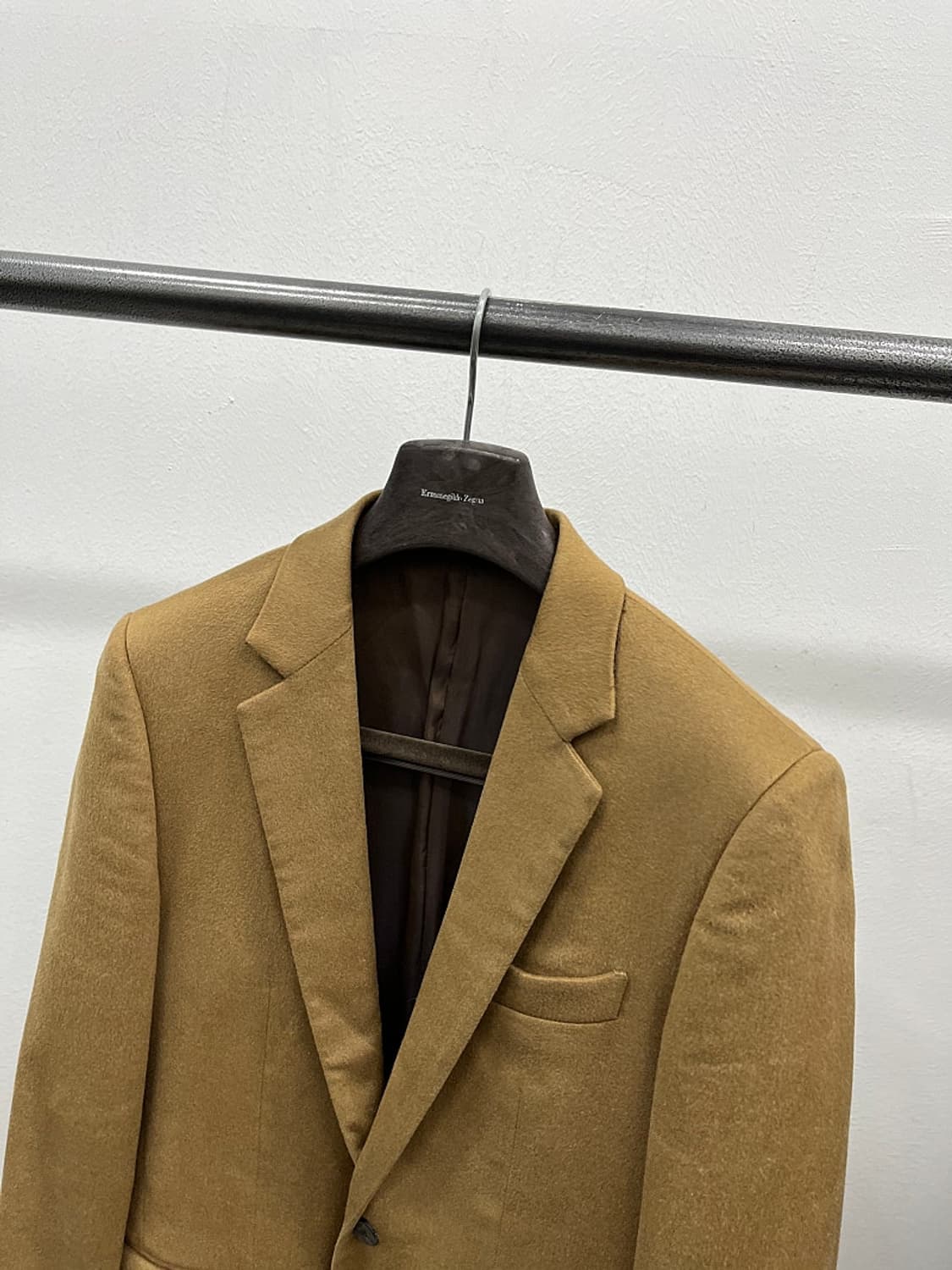 95) 타임 카멜 캐시미어100% 자켓  상품이미지2