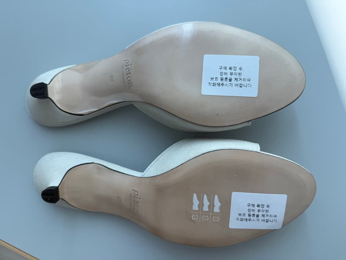 pieton 피에톤 뮬 jeje floral-cut mules 새상품 상품이미지6