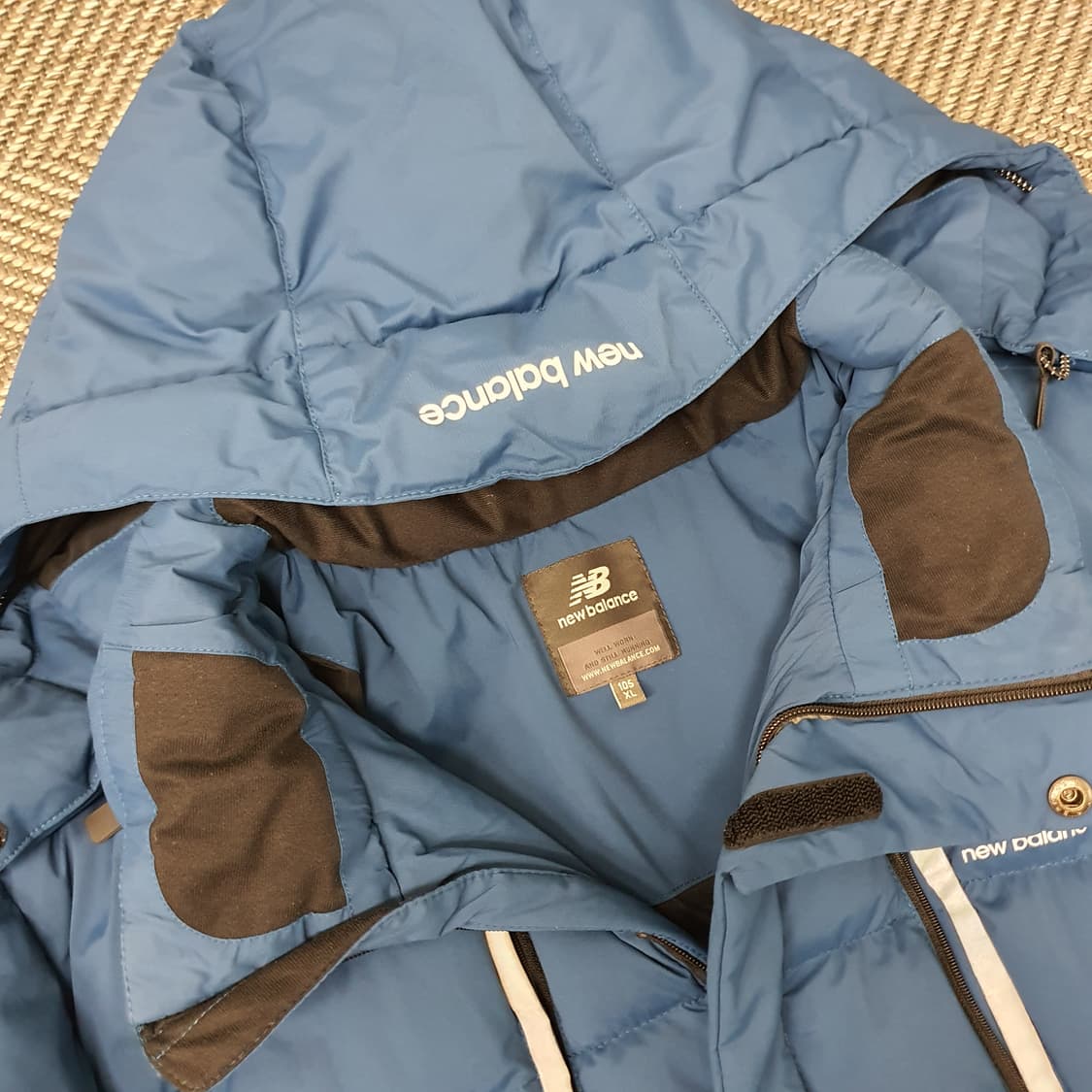 뉴발란스 대장급 오리털 겨울패딩 남자105 상품이미지2