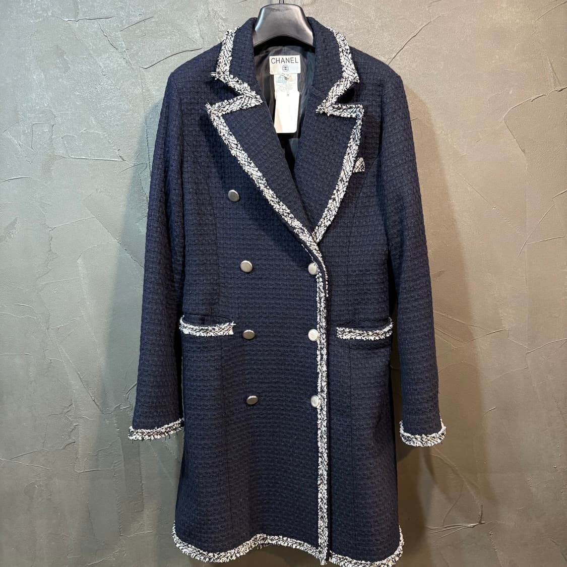 [4] CHANLE 샤넬 트위드 코트 상품이미지1