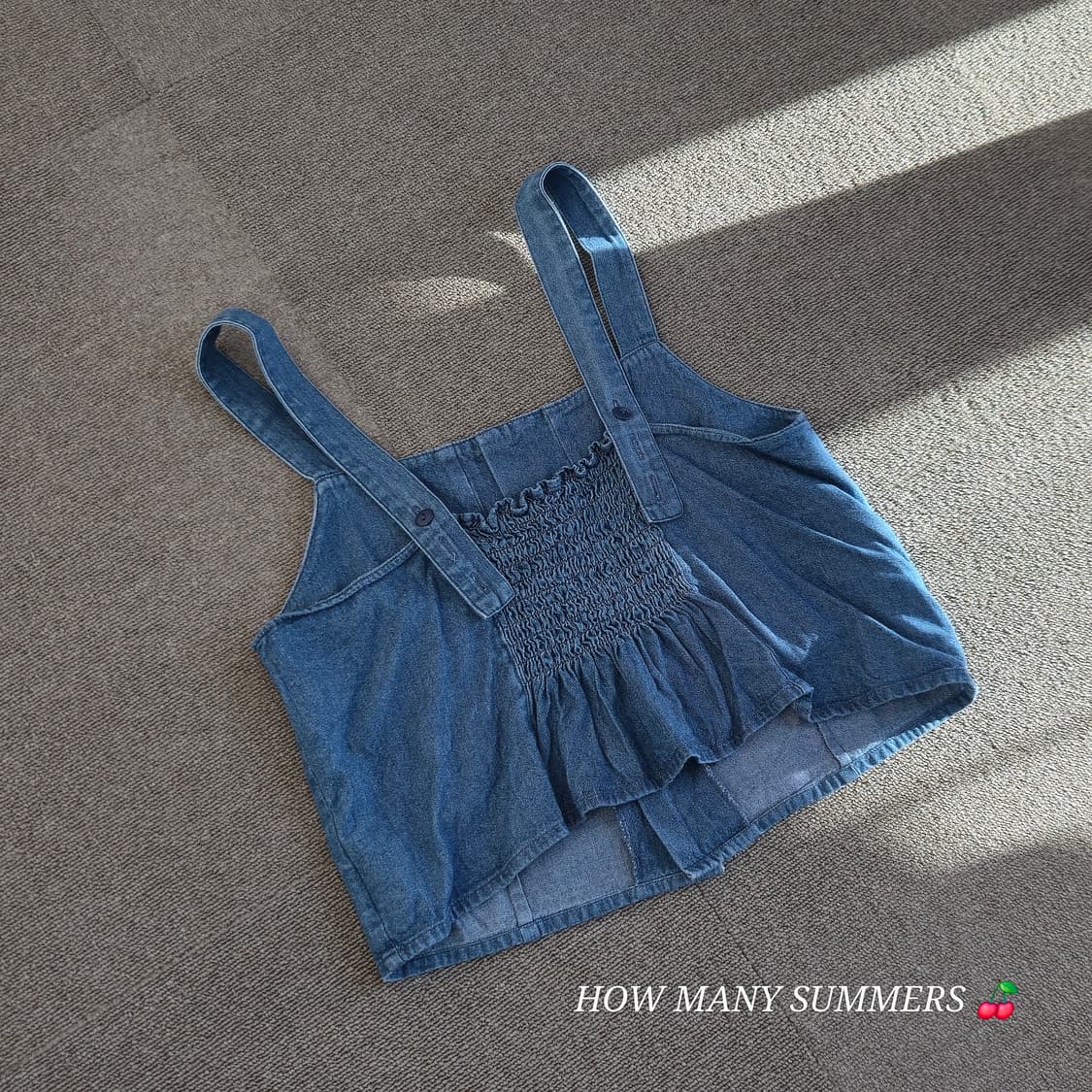 Global Work 데님 슬리브리스  상품이미지7