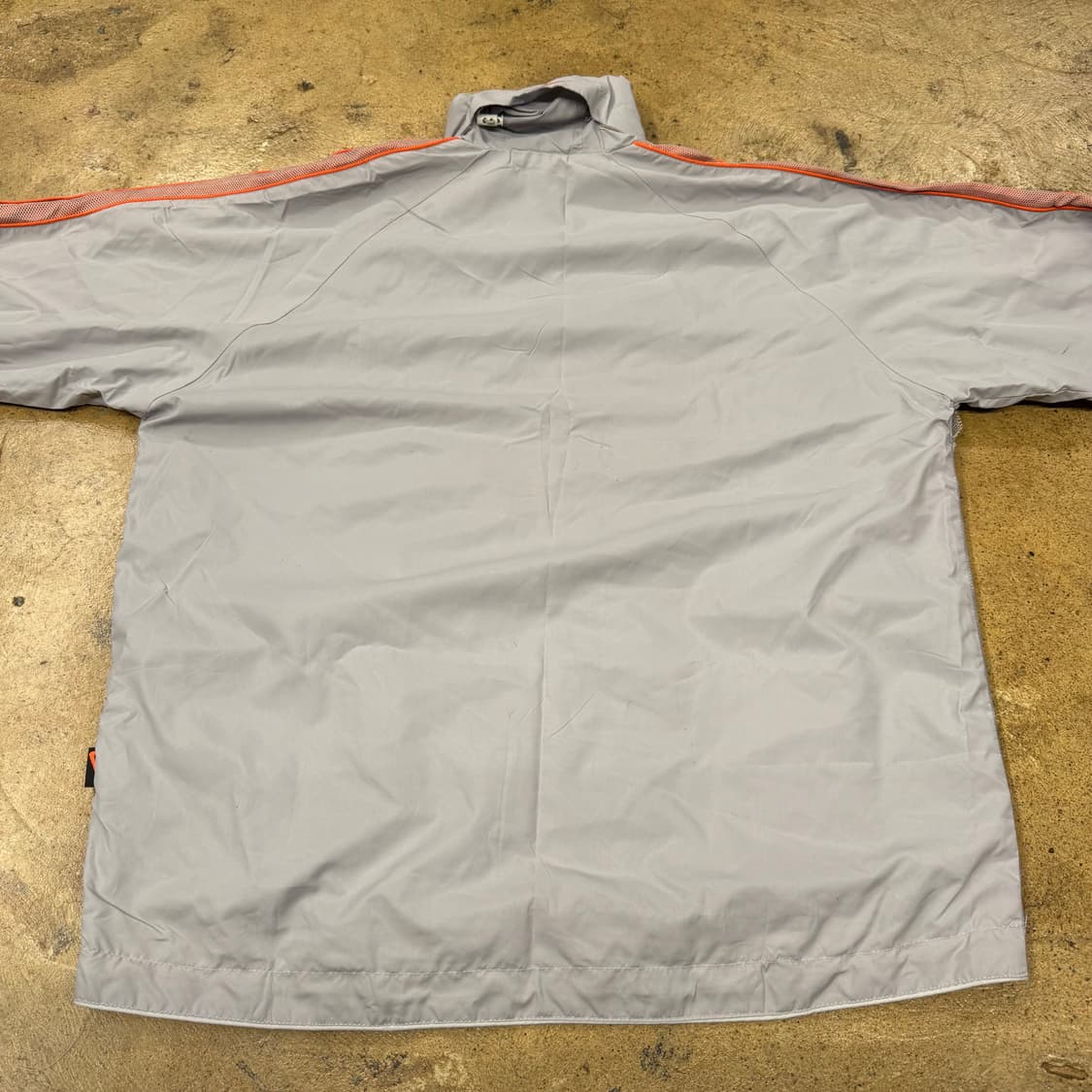 [정품/L] 나이키 바람막이 회색 주황색 b15 상품이미지4