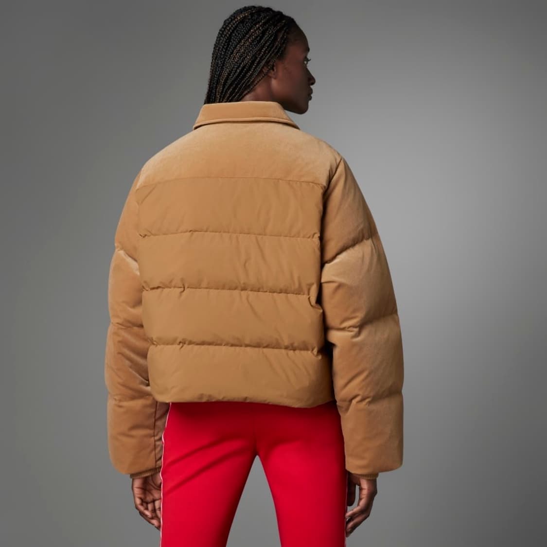 아디다스 헤리티지 벨벳 다운패딩 상품이미지4