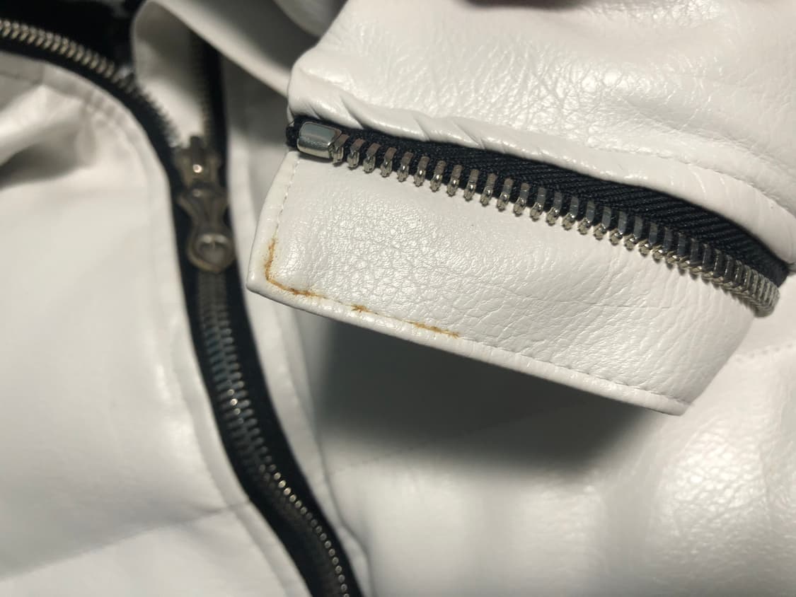 Thug club 래더패딩 화이트 상품이미지5