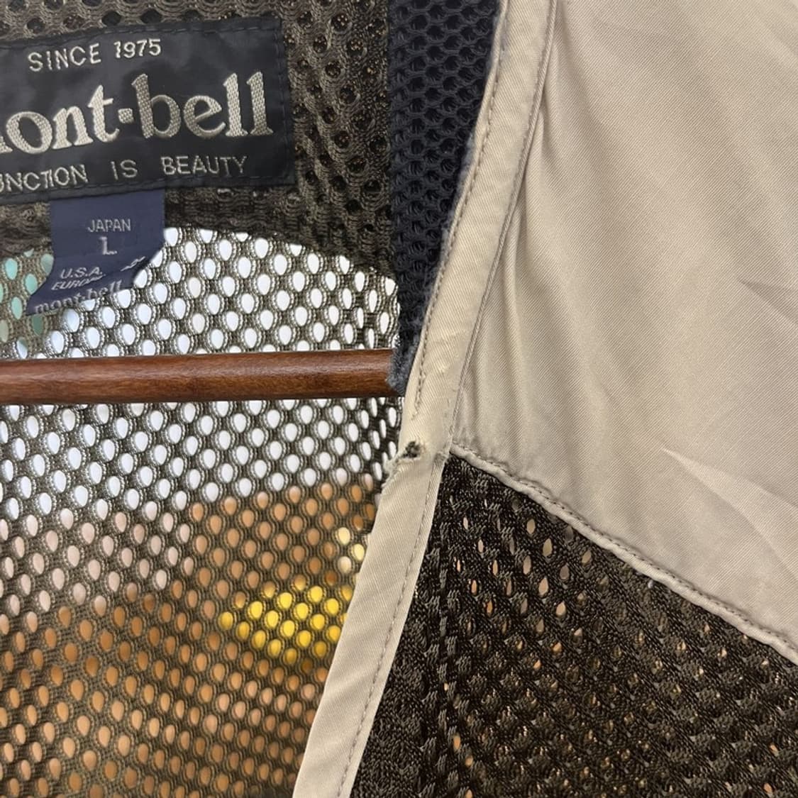 몽벨 유틸리티 밀리터리 사파리 헌팅 워크 조끼 L C10919 상품이미지7