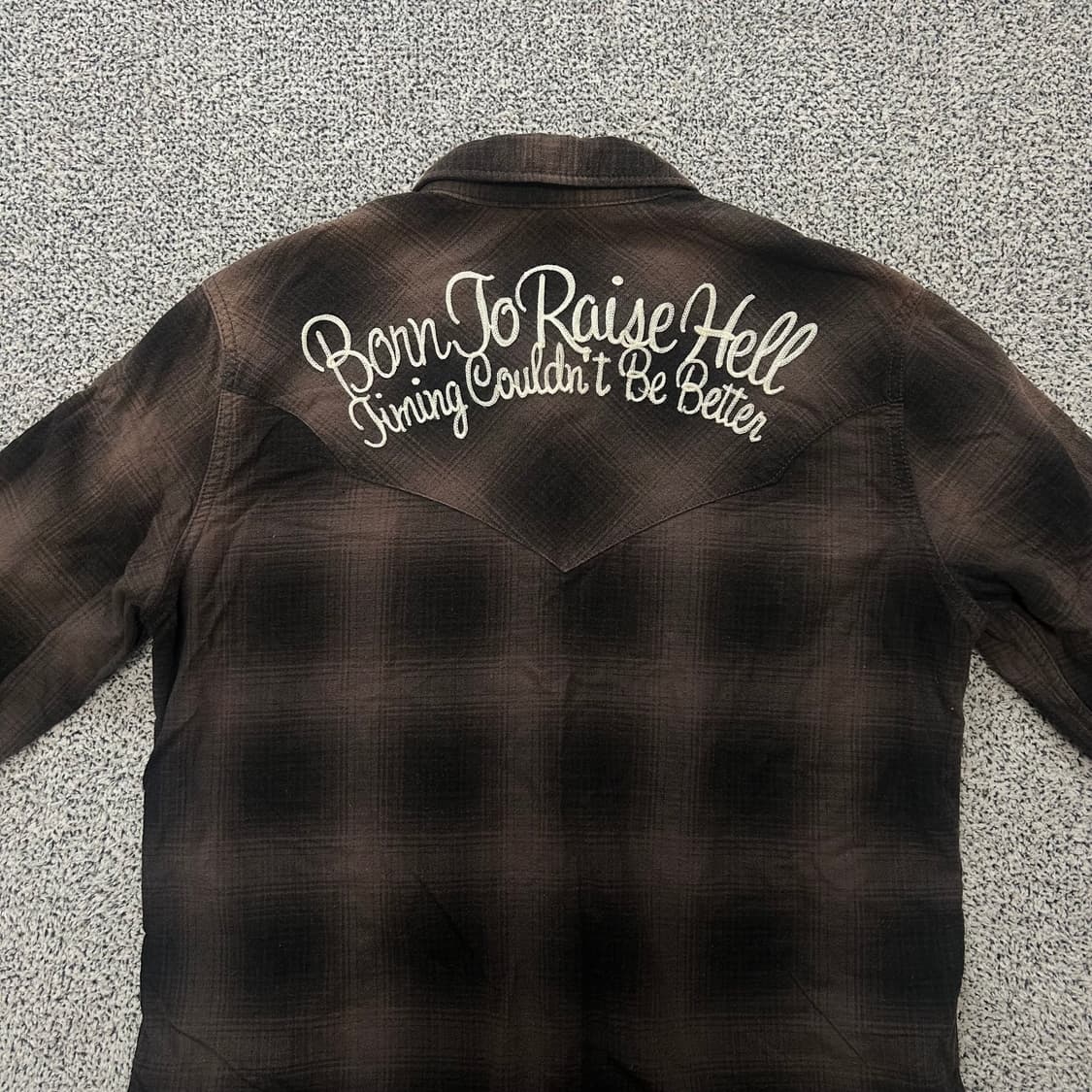 Stooge&Co Western Check Shirt. 상품이미지3