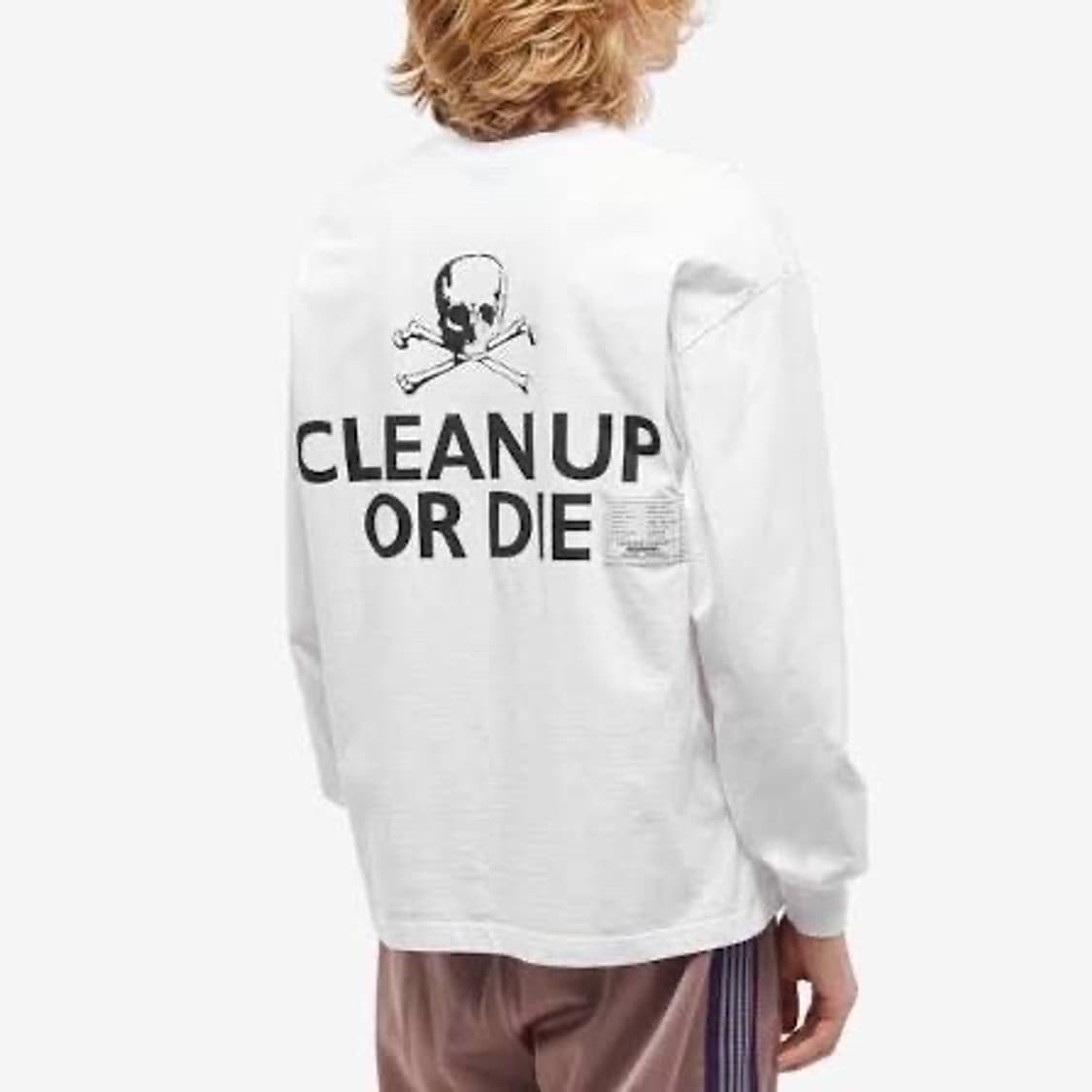 네이버후드 Katherine Hamnett 클린업 롱슬리브 화이트 XL 상품이미지1