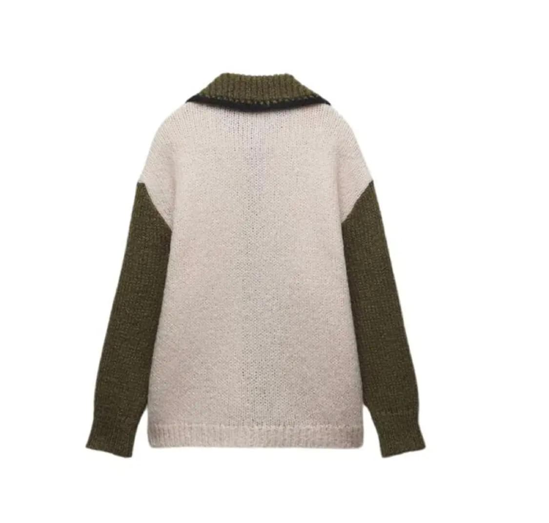 ZARA 니트 집업 가디건 상품이미지3