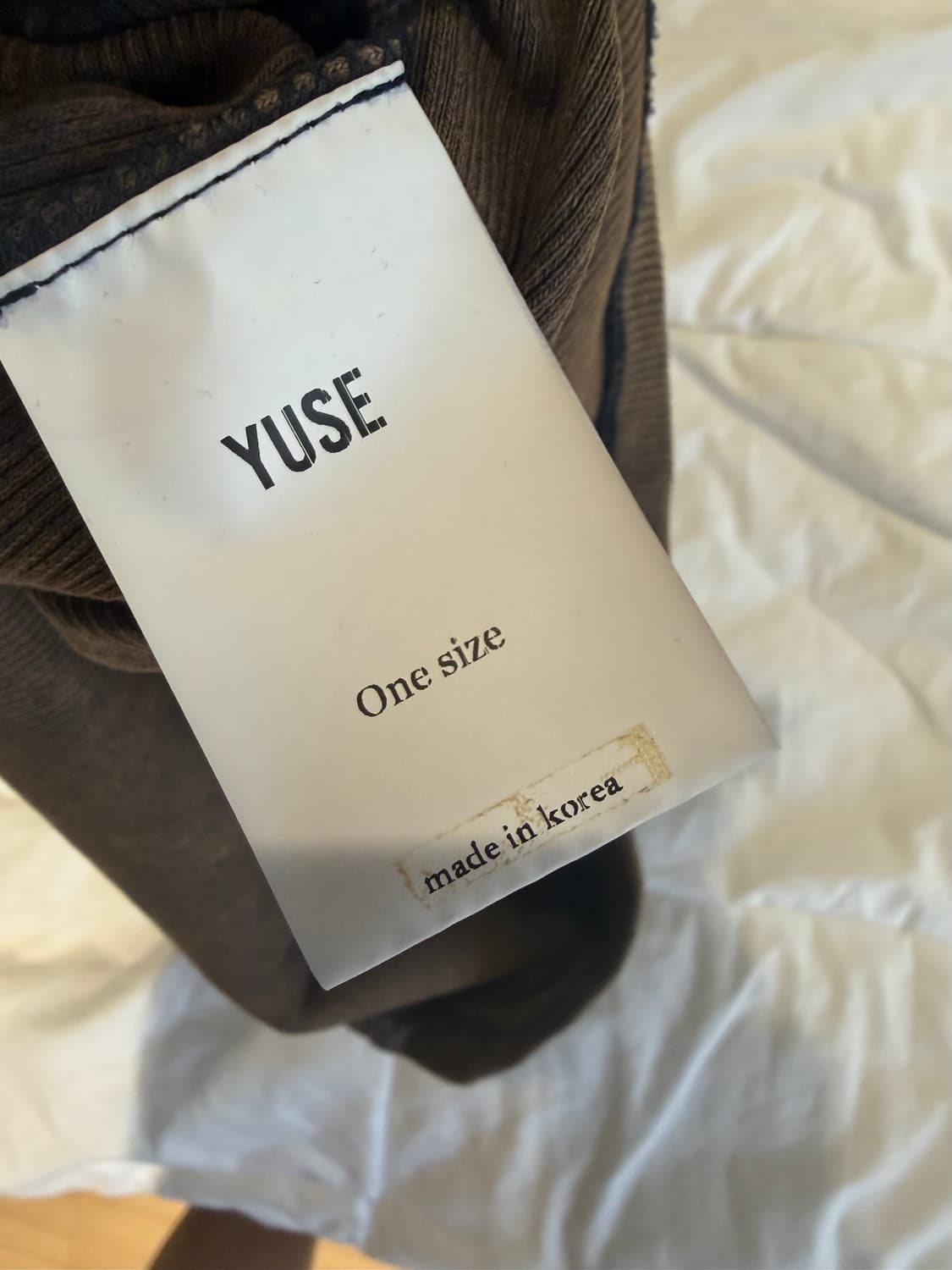 Yuse 유즈 피그먼트 반팔 상품이미지3