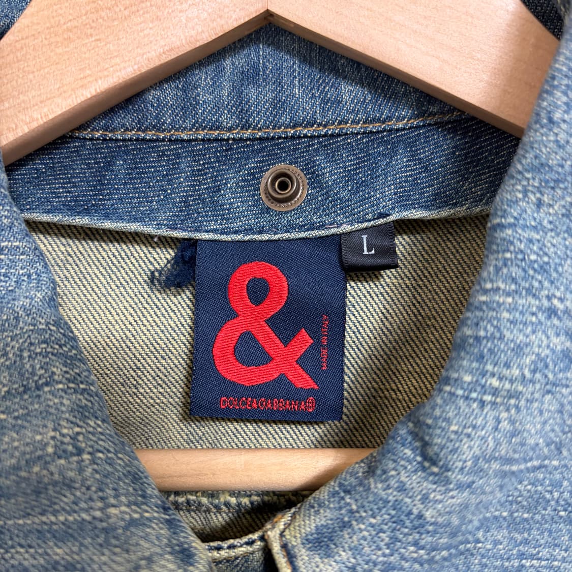 돌체앤가바나(D&G) 아카이브 데님 자켓 상품이미지3