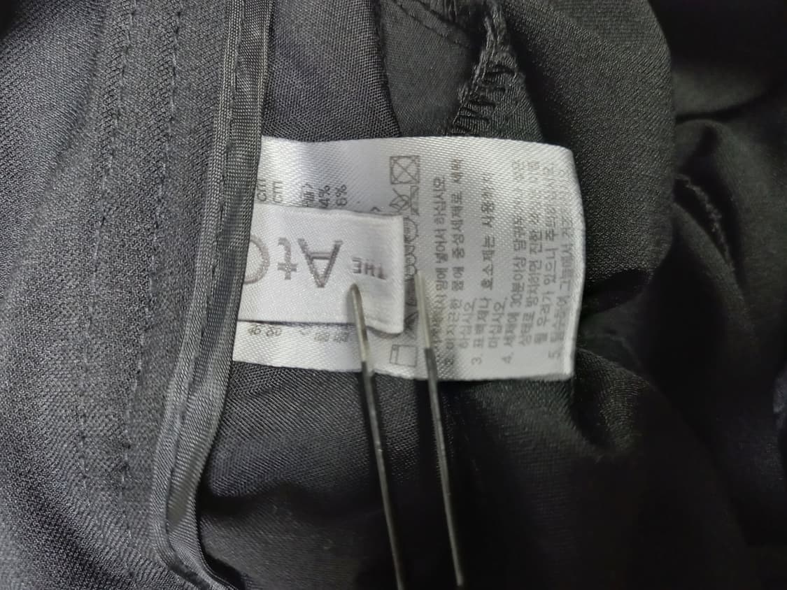 새 더엣지 춘하 핀턱 하이웨스트 일자통핏 팬츠 66.55 상품이미지8