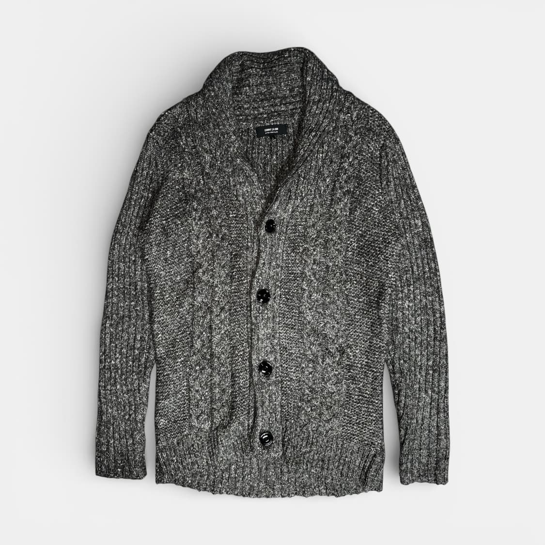 COMME CA ISM Shawl Collar Knit Cardigan 상품이미지1