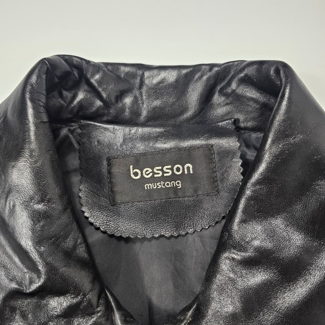 besson 빈티지 양자죽 자켓 XL 상품이미지6