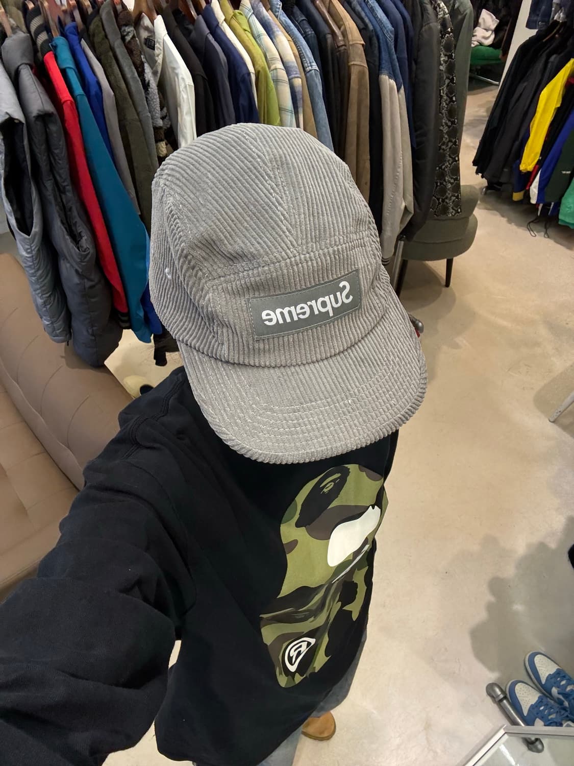 슈프림 코듀로이 캠프캡 상품이미지5