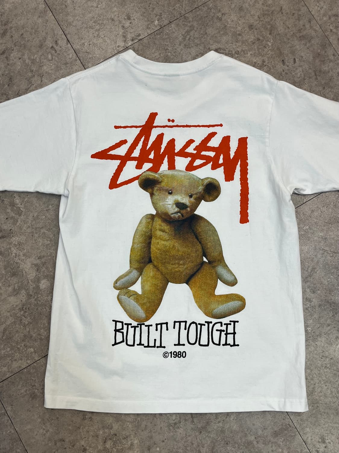 스투시 빌트 터프 반팔티 화이트 S #csz2727 상품이미지8