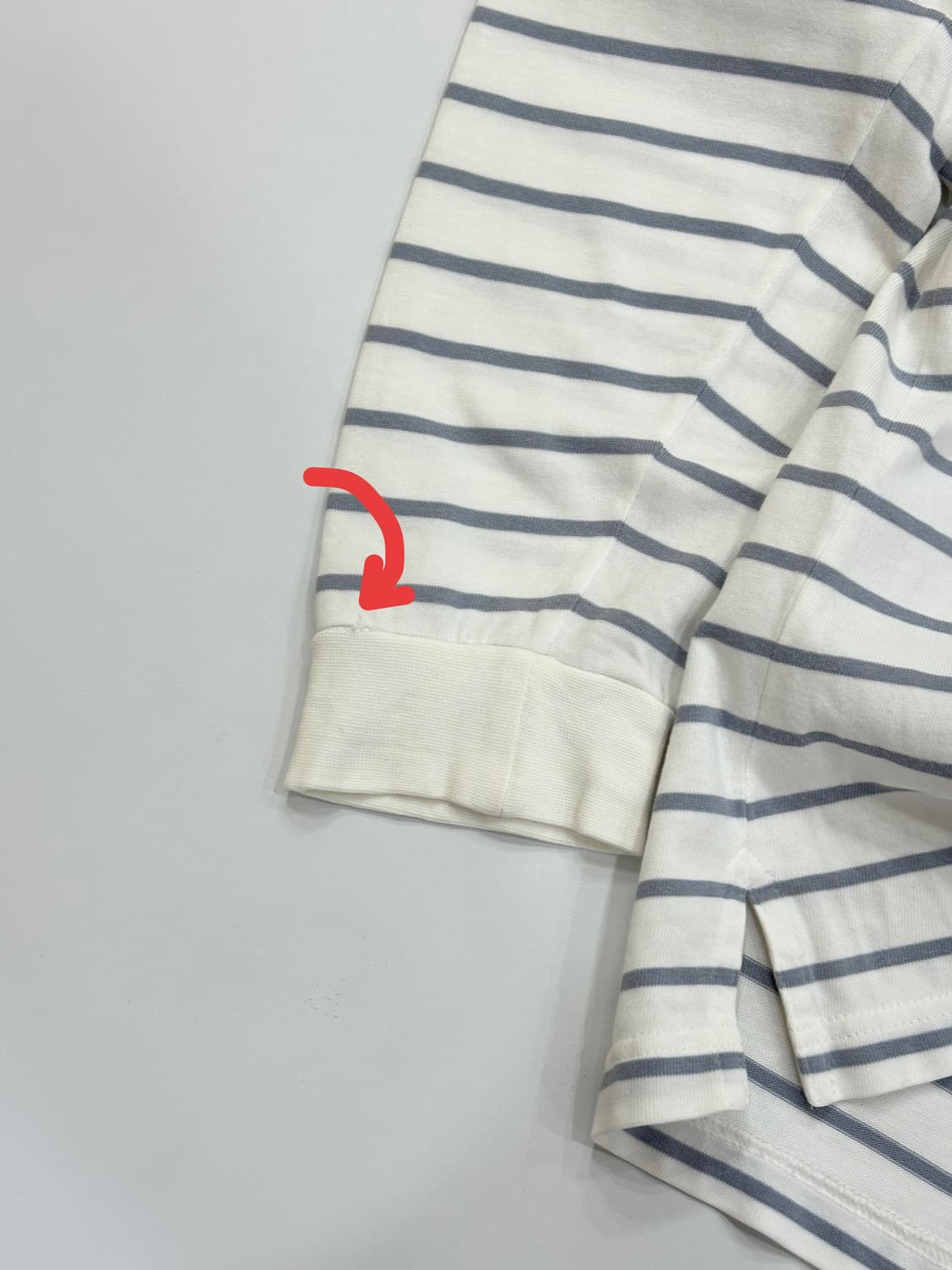 Lacoste  라코스테 스트라이프 럭비티 상품이미지6