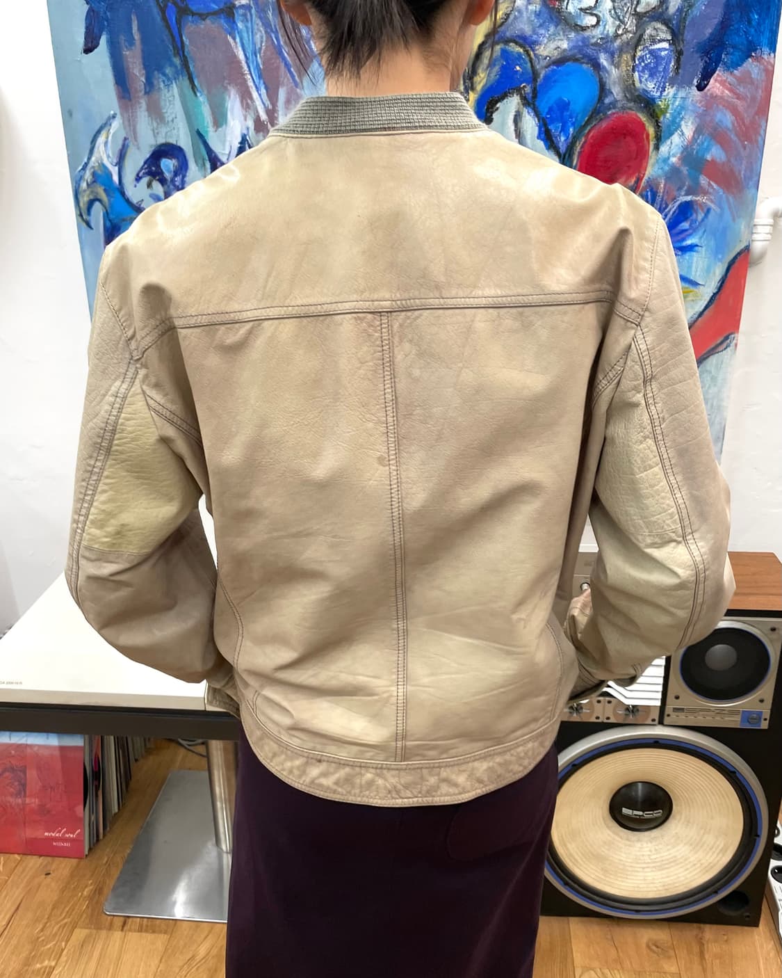 [50] 엠포리오 아르마니 2007 레더 자켓 상품이미지3