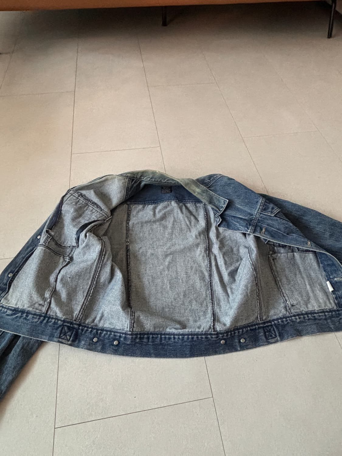 Calvin Klein 90s Vintage Denim Jacket  상품이미지8