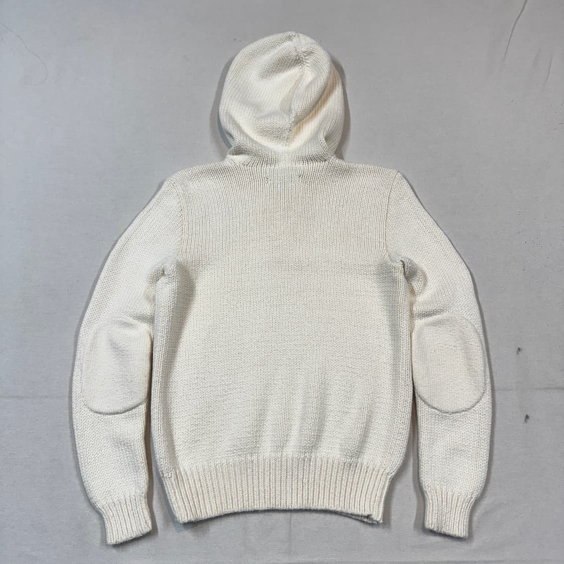 S) 폴로 랄프로렌 헤비코튼 후드 니트 아이보리 상품이미지5