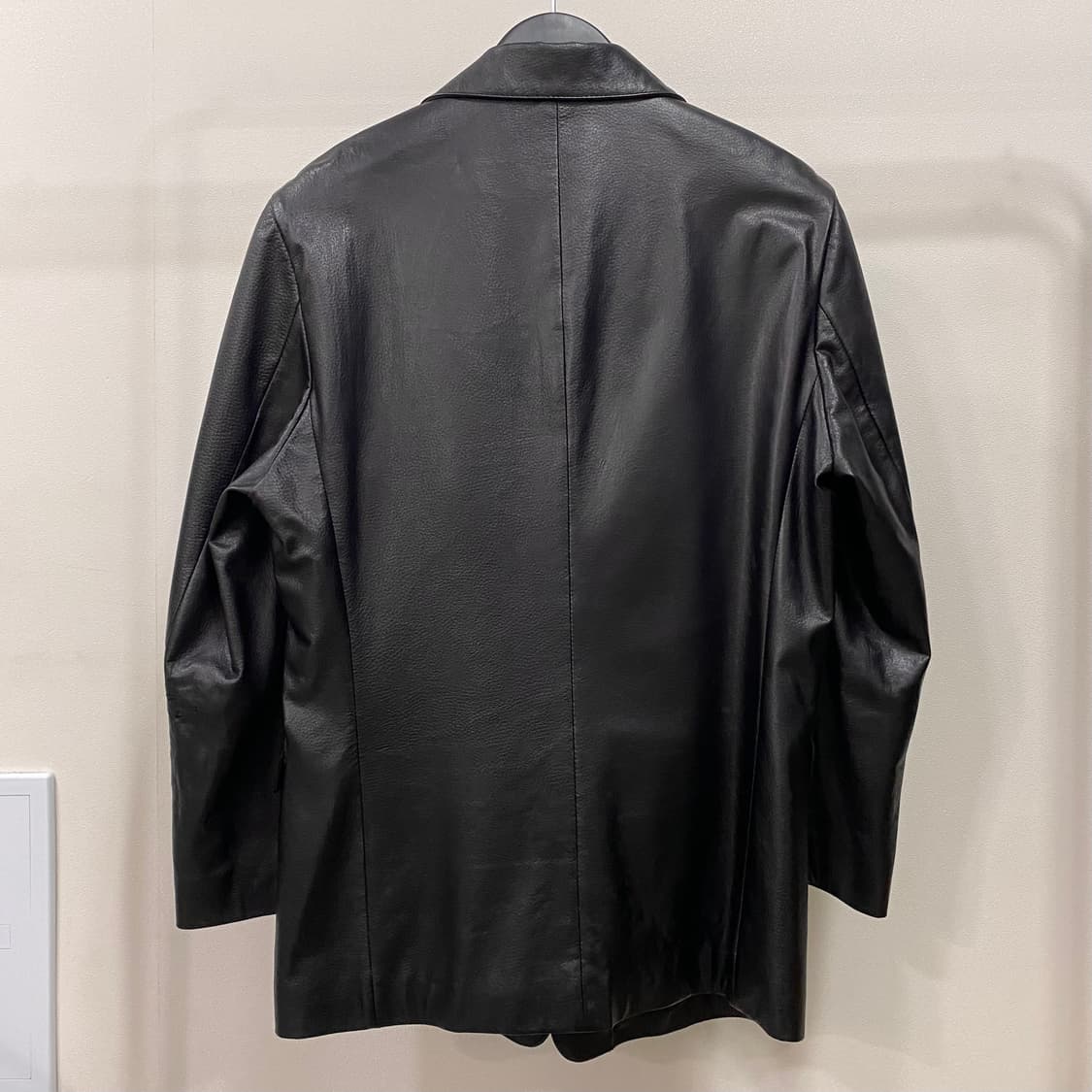 APLUS 빈티지 양가죽 블레이저 상품이미지2