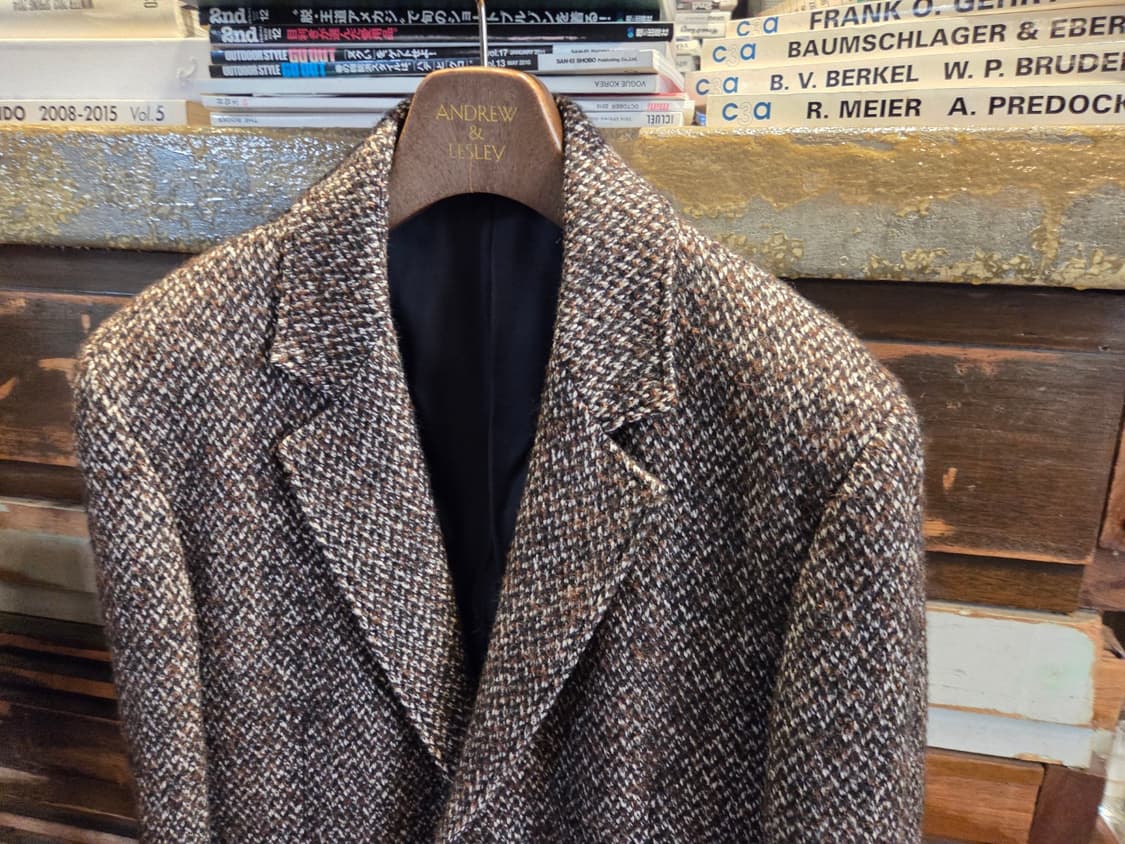 타임옴므 트위드코트 상품이미지2