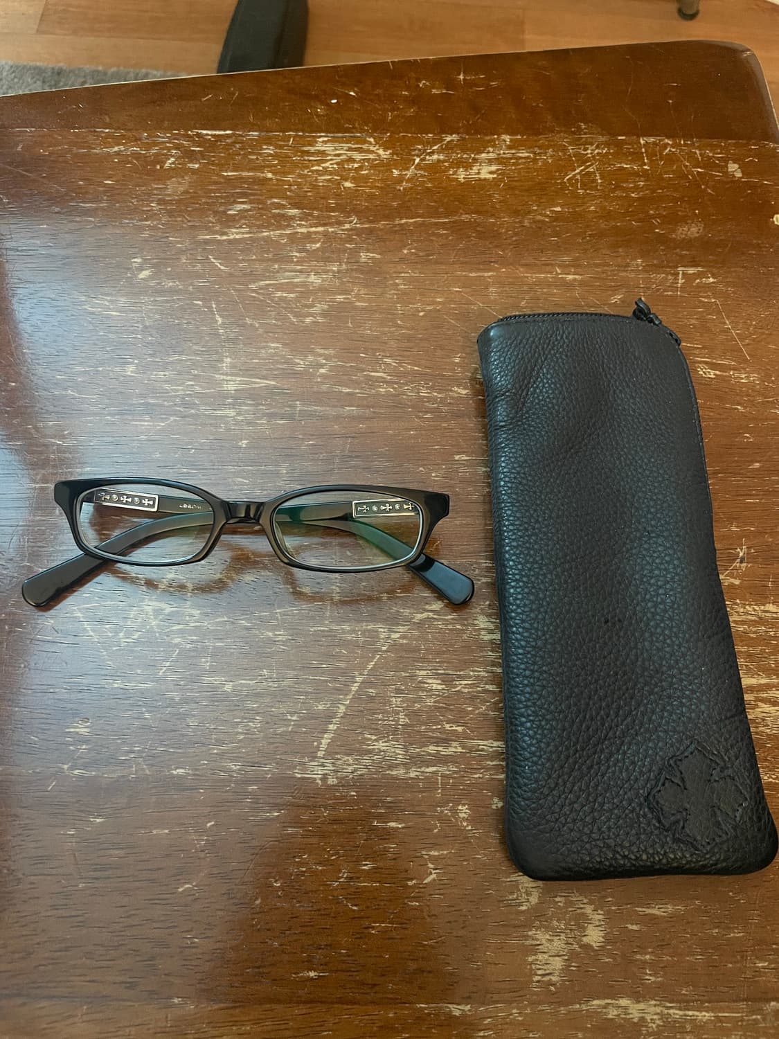 크롬하츠 안경 스틸베이비 블랙 상품이미지2