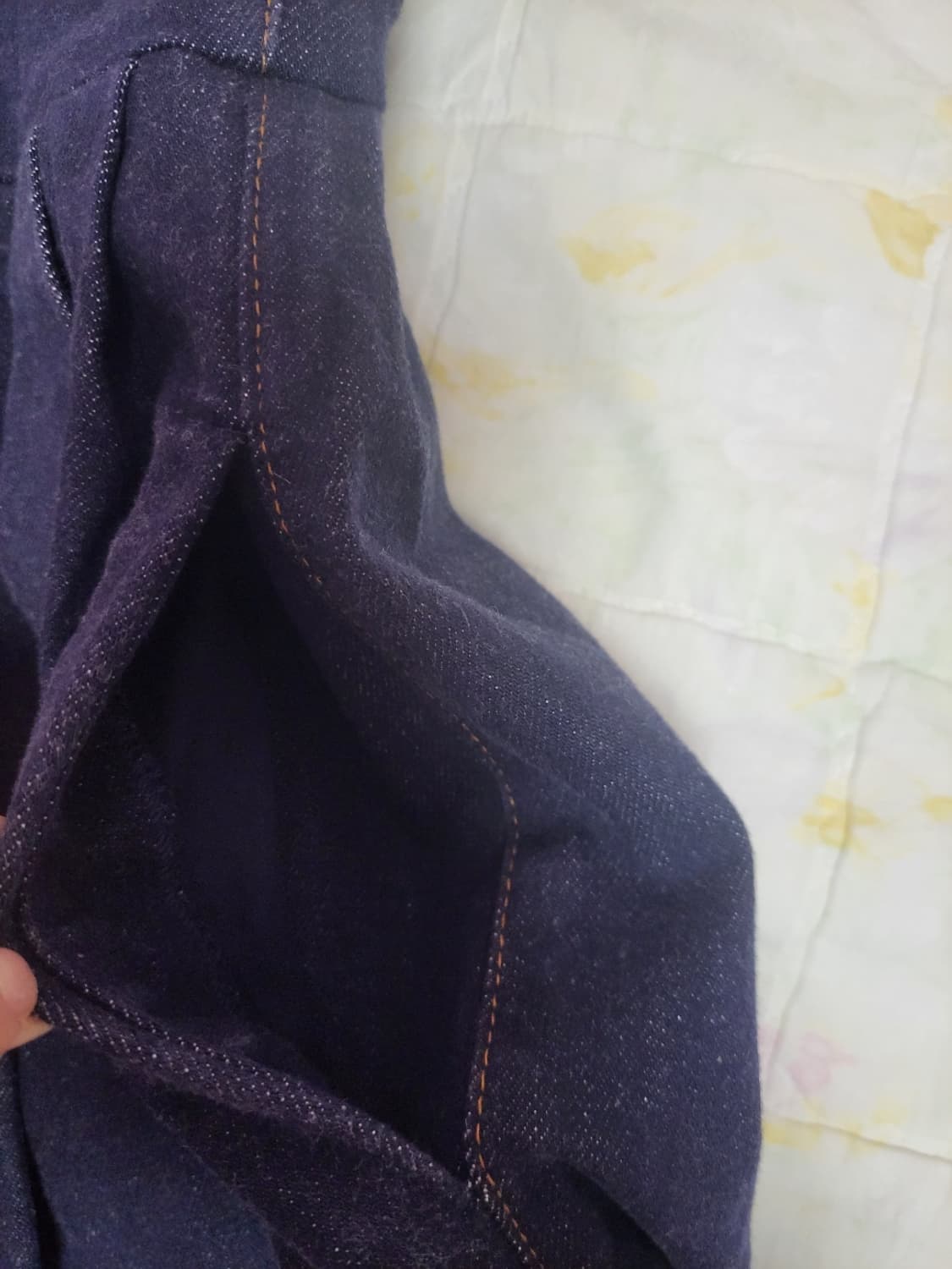 정품)급처상태좋은!펜디 데님 청 리본구슬 공주원피스 드레스 양산형지뢰계 상품이미지9