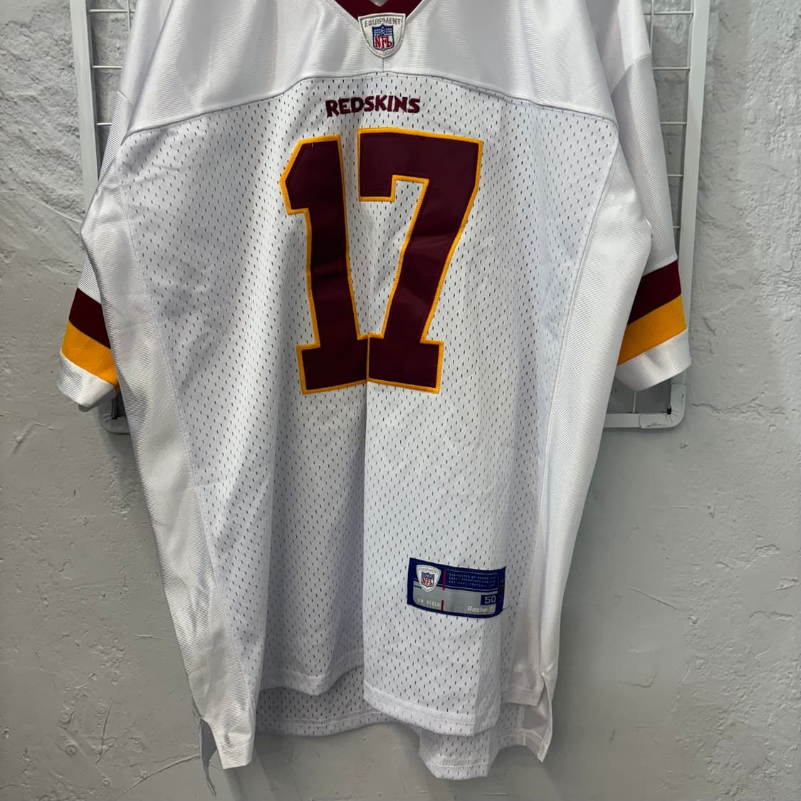 NFL X 리복 워싱턴 레드 스킨스 유니폼 져지 XL 상품이미지4