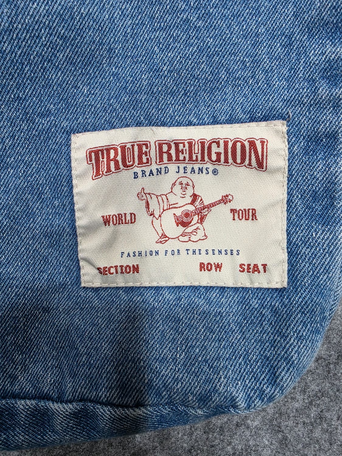 트루릴리젼 데님 사이드 백 가방 크로스백 보부상 가방 상품이미지6