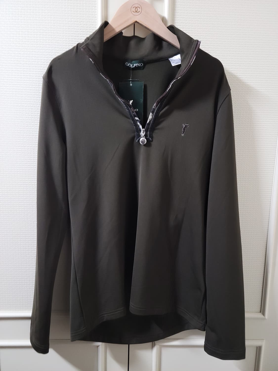 Golfino 골피노 여성 골프웨어 골프복 1/2 집업 티셔츠 M 사이즈 상품이미지2