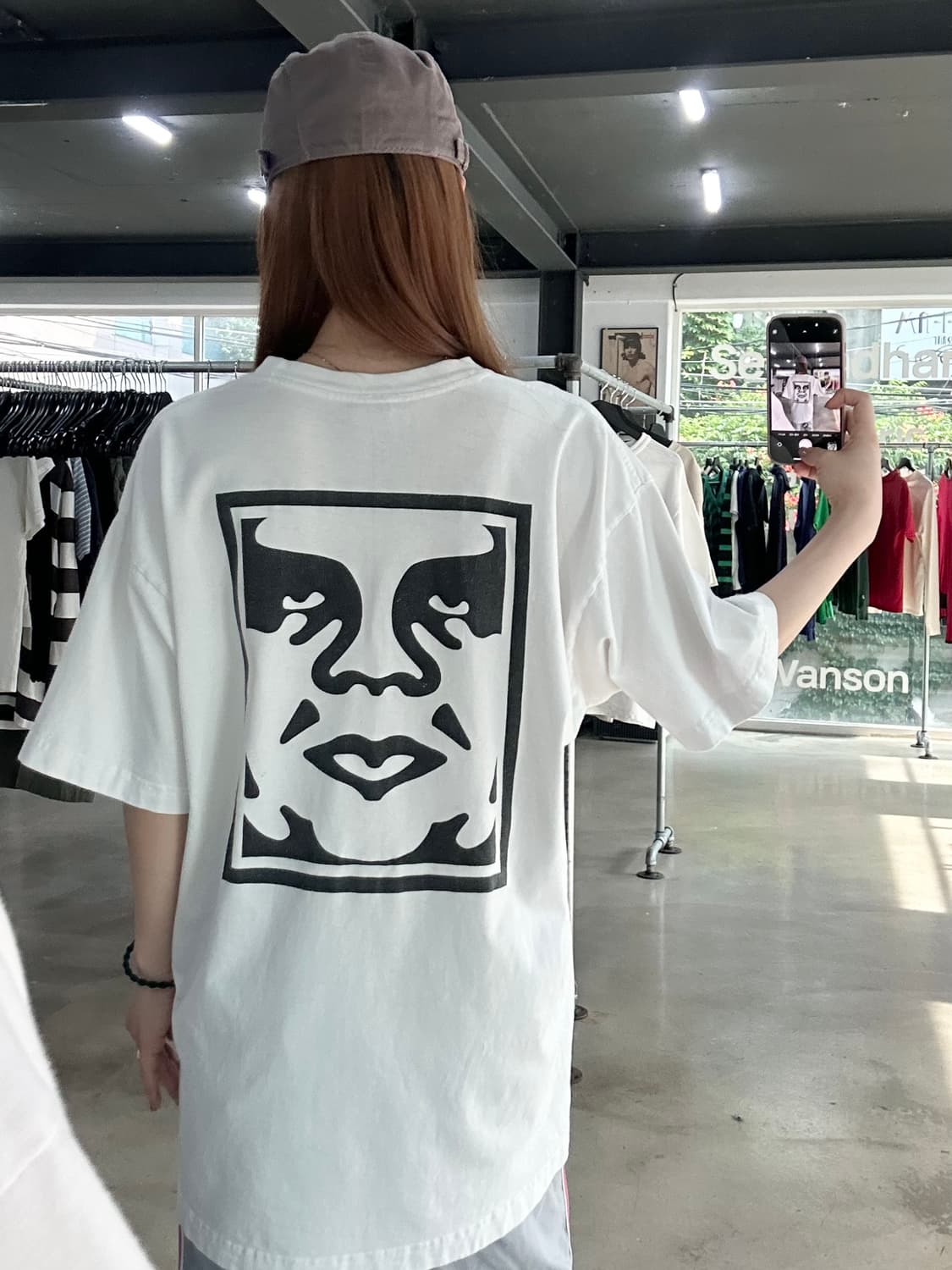 오베이 볼드 아이콘 헤비웨이트 반팔티 상품이미지1