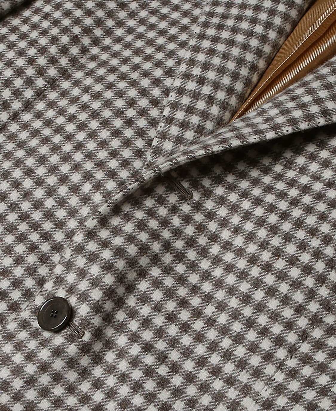 체사레 아톨리니 [Cesare Attolini] 울 캐시미어 체크 자켓 상품이미지5