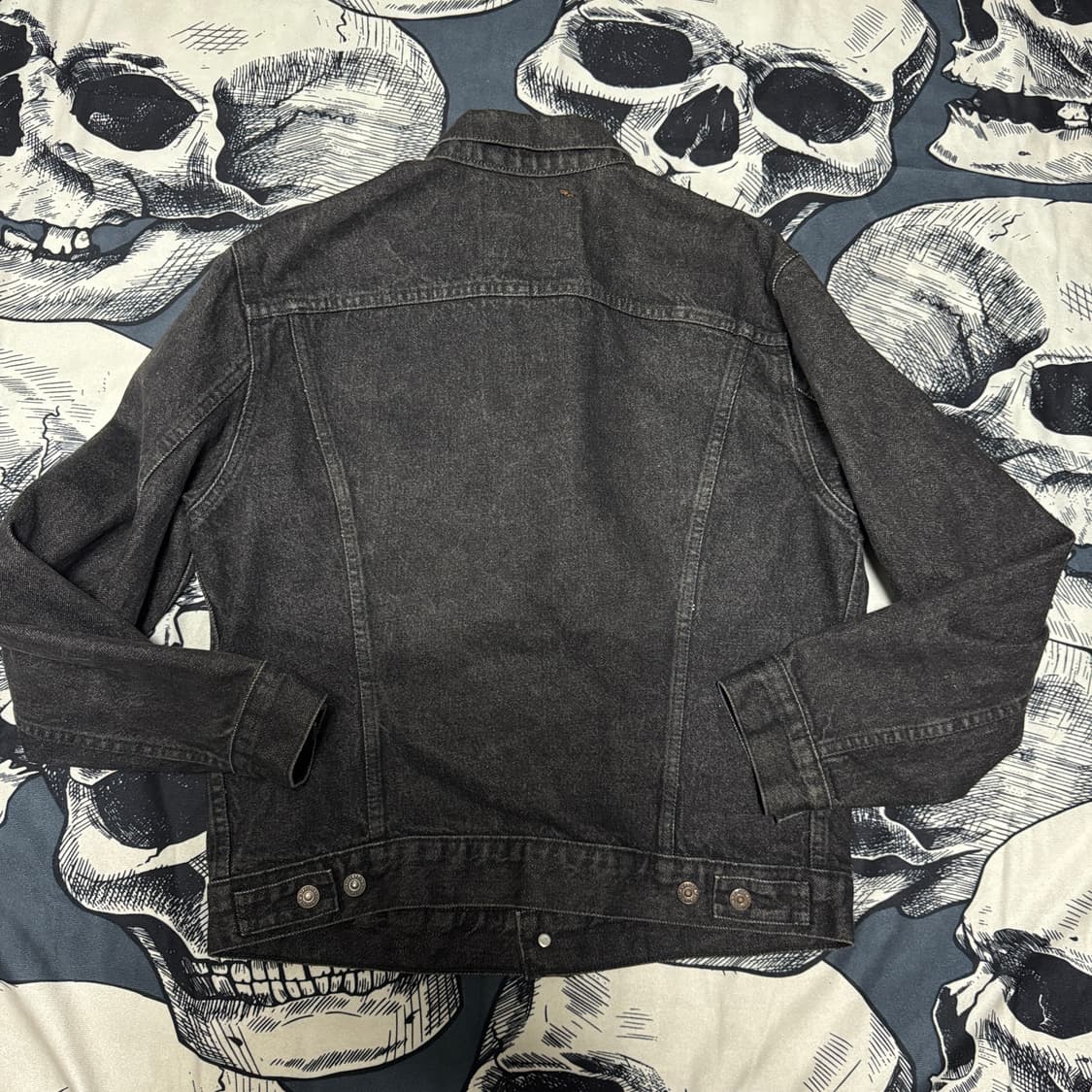 리바이스 80s 흑청데님자켓 레귤러 42 L사이즈 상품이미지2