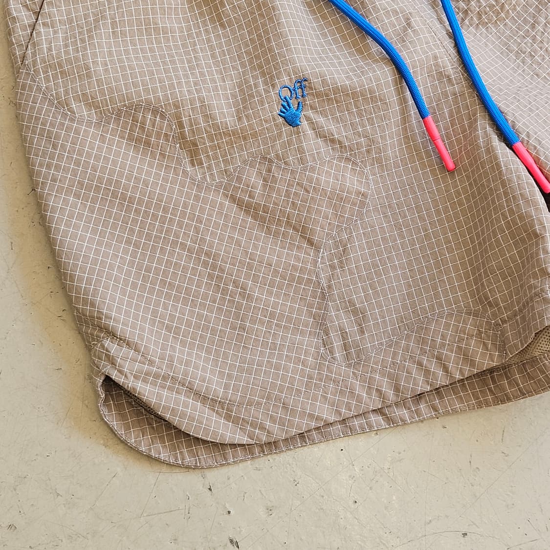 NIKE OFF WHITE 나이키 오프화이트 반바지 우븐 쇼츠 S 상품이미지3