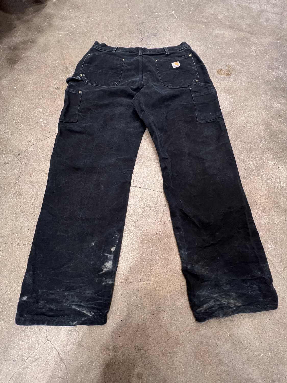 칼하트 더블니 루즈 오리지널핏 블랙 상품이미지4