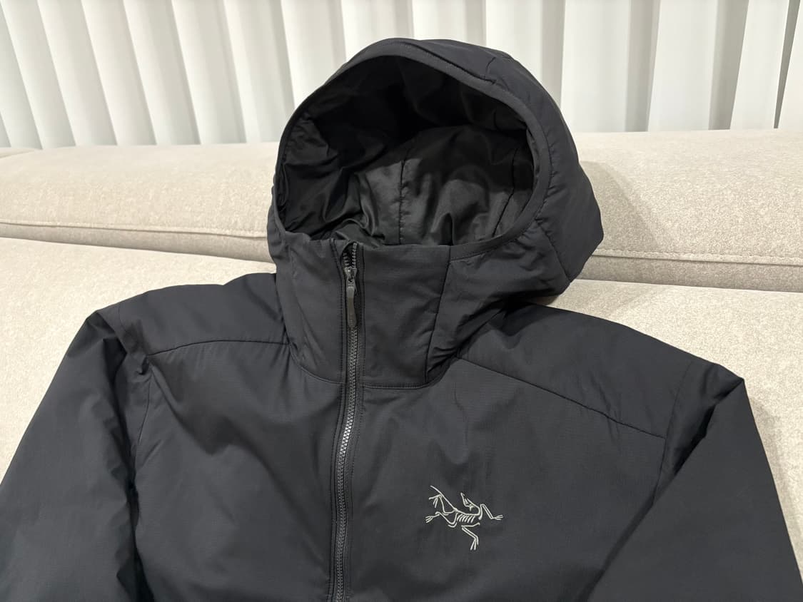 (M) 아크테릭스 아톰 후디 블랙 상품이미지1