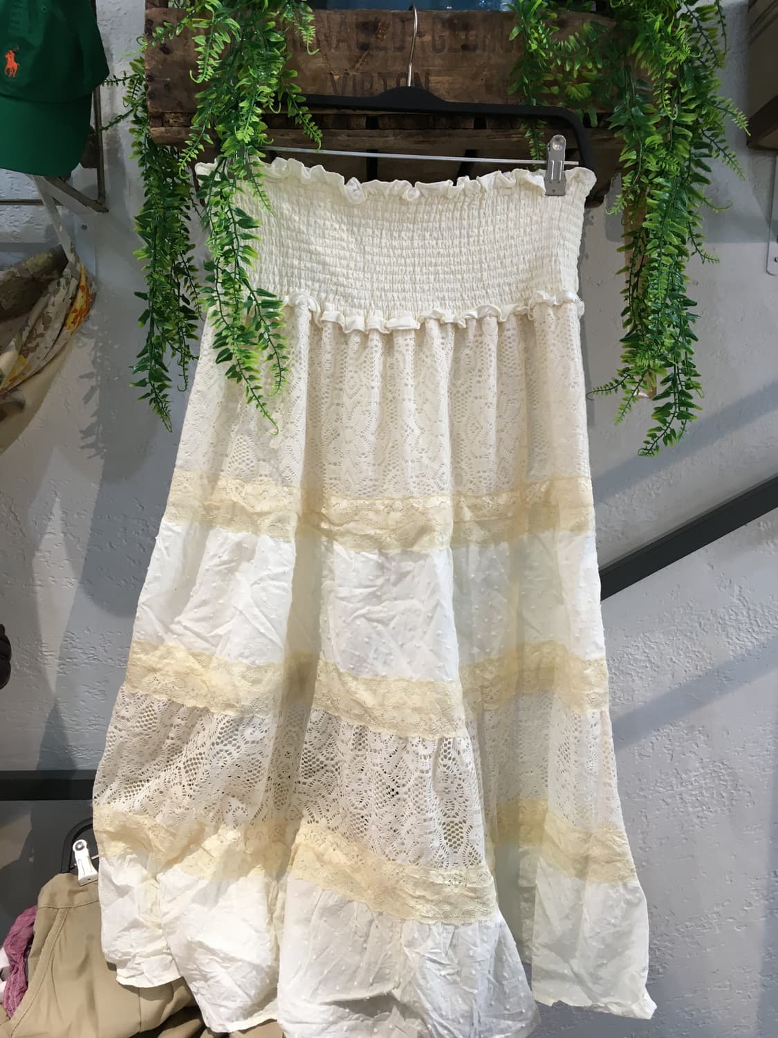 빈티지 핀터레스트 노랑 자수 엔틱 소녀 코디세트 상품이미지6