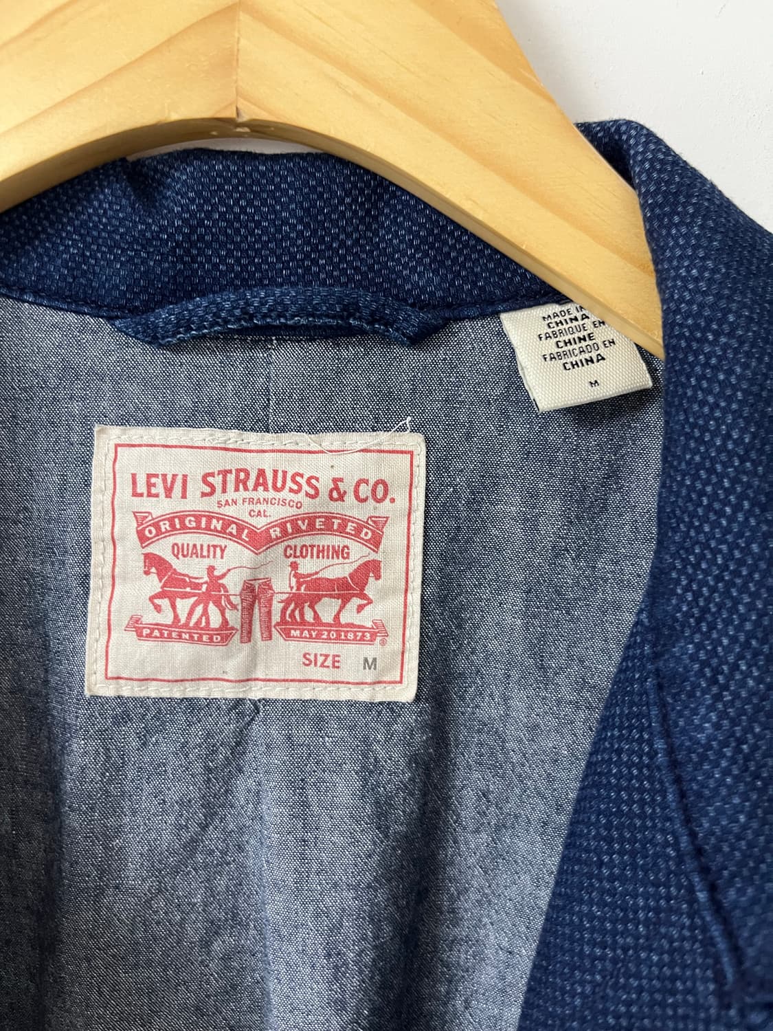 리바이스 면 자켓 하프 상품이미지8