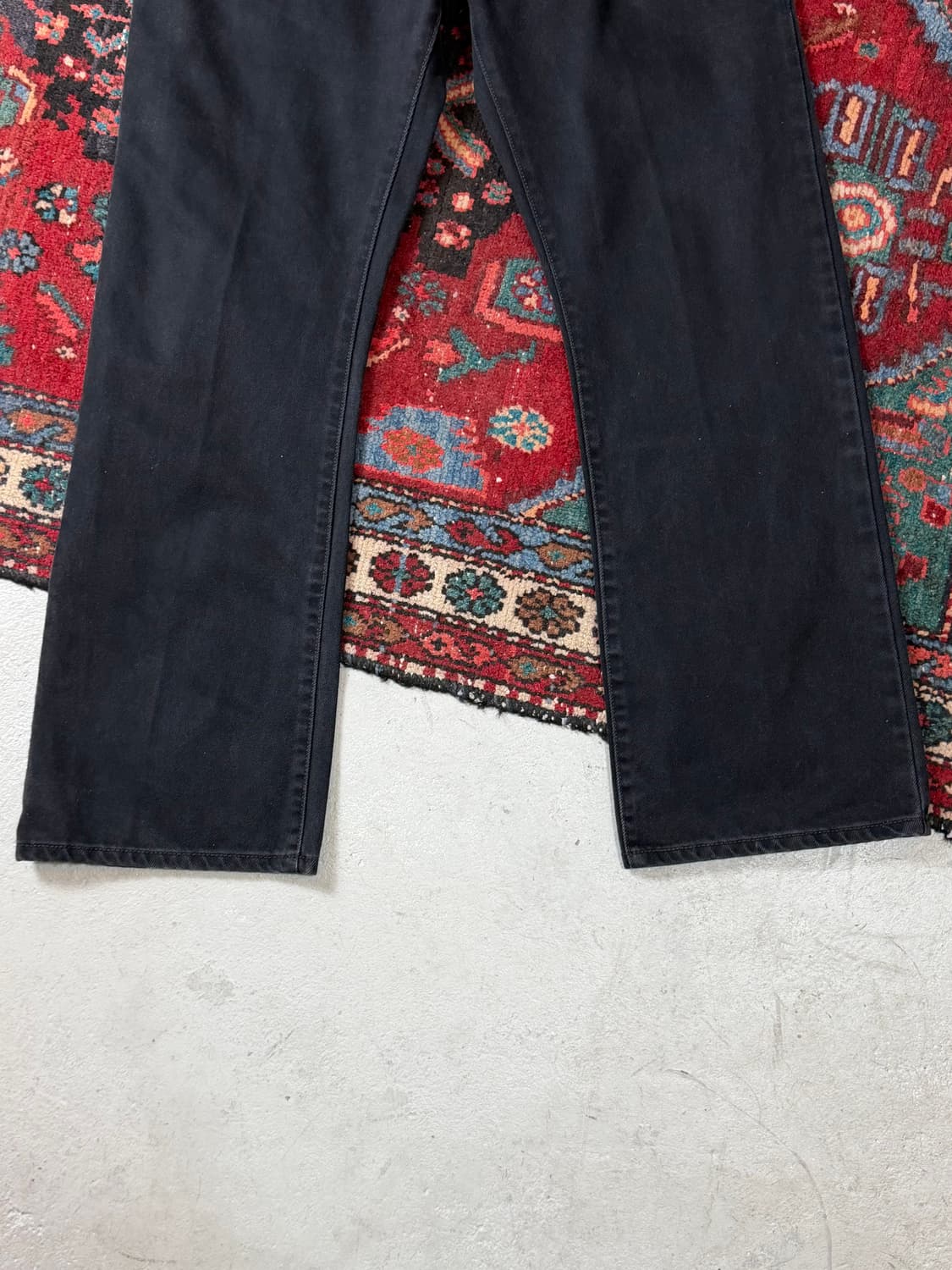 00's 리바이스 517 블랙 부츠컷 플레어진 상품이미지8