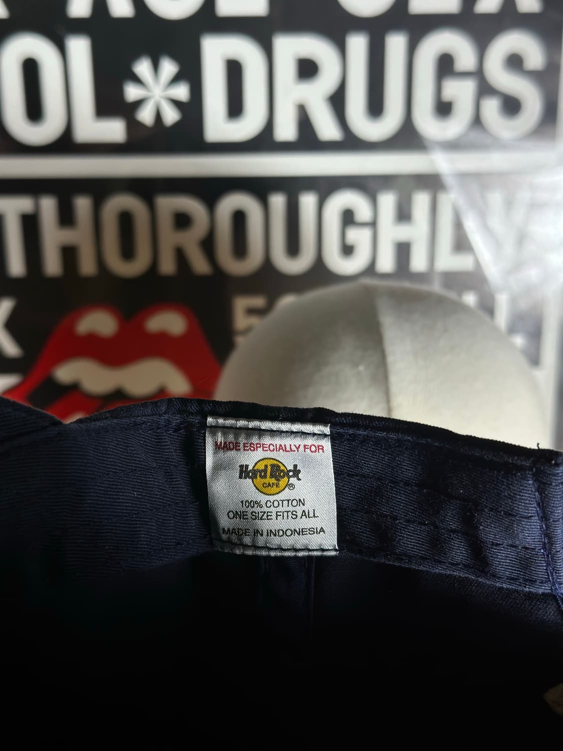 Hardrock Cafe 빈티지 하드락 카페 모자 상품이미지4